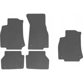 autokoberec Kobercové rohožky Edecor velurové 5 ks
