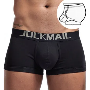 Boxerky SEXY ČERNÉ PÁNSKÉ BOXERKY PUSH UP XL