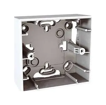 Elektroinstalační krabice MGU8.002.18 Krabice pro montáž na omítku jednonásobná,polar