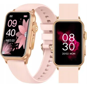 Hodinky Chytré Hodinky Rubicon RNCF06 růžové