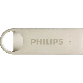 USB flash disk Flash disk Philips Snow Super Speed 128 GB USB 2.0 stříbrný
