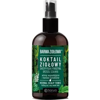 Vlasová regenerace Barwa Ziołowa vlasové tonikum pro velmi oslabené a vypadávající vlasy, 95 ml