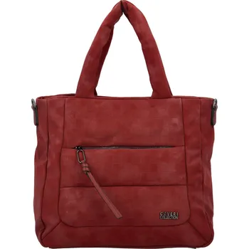 Kabelka Trendy dámská koženková kabelka do ruky Pelagie, vínová