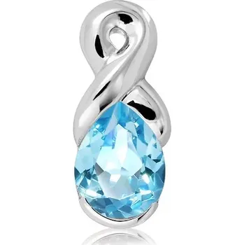 Přívěsek Maral S Blue Topaz - stříbrný přívěsek s modrým topazem