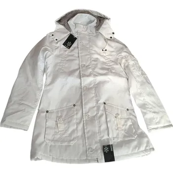 Dámský kabát Cars Jeans Dámský kabát bílý Varianta: XXL Nové