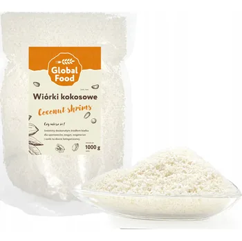 Sušená potravina Kokos Strouhaný Global Food 1000 g