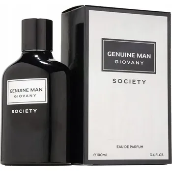 Pánský parfém FRAGRANCE WORLD GENUINE MAN SOCIETY 100ML PARFÉMOVANÁ VODA PRO MUŽE