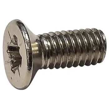 pant Simons šroub se zápustnou hlavou M4x10 pro dveřní závěs TECTUS, poniklovaná ocel