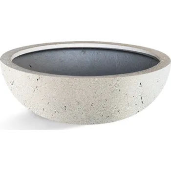 Květináč Luca Lifestyle Grigio mísa, květináč Rozměry: 40x18, Barva květináče: Antique White