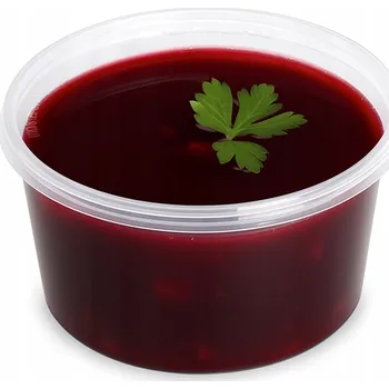 Dóza na potraviny Dózy na potraviny + víčko na polévku 500ml 50 Ks opakovaně použitelné