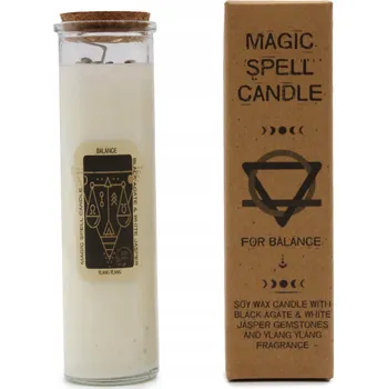 Svíčka Tradiční sójová svíčka SKOŘICE + TYGŘÍ OKO AWGifts 1 ks