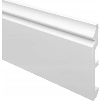 Obraz MDF lišta 18 x 138, délka 100 cm, bílá