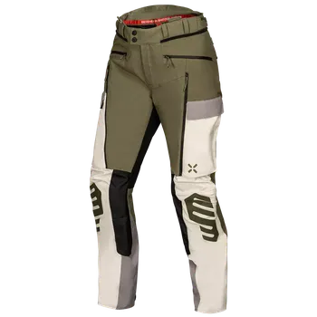 Sportovní oblečení Kalhoty s laminovanou membránou iXS VENTURE-STX 1.0 X2-015405 olivová-světle šedá M