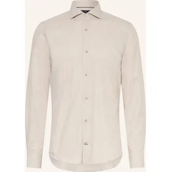 Pánská košile Joop! Pánská Košile Pai Slim Fit, světle hnědá, 43