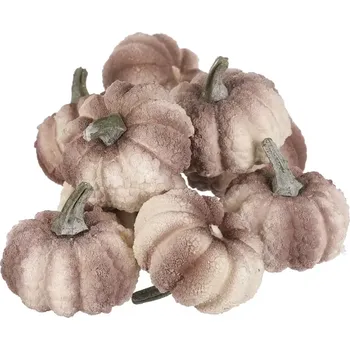 Dekorativní polštářek Dýně z polystyrenu (9 ks) PRA001 CRM - SLEVA 3% s kodem radost25