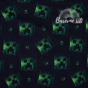 Zimní softshell Zelení Creepers (E) (Zimní softshell potištěný)