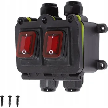 Bezpečnostní kamera PRZEŁĄCZNIKI KOŁYSKOWE IP66 VODOTĚSNÁ KABELOVÁ KRABICE 20A