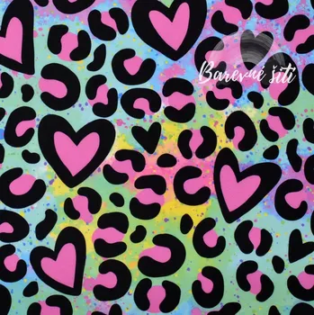 Zimní softshell Srdíčkový maskáč (E) (Zimní softshell potištěný)