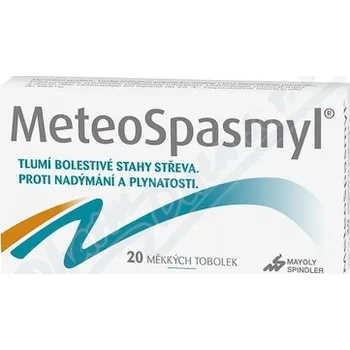 Lék na průjem Meteospasmyl 60mg/300mg cps.mol.20
