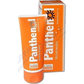 Panthenol tělové mléko 7% 200ml Dr.Müller