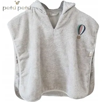 Obraz Přikrývka s kapucí Petu Petu 100 x 50 cm hnědá