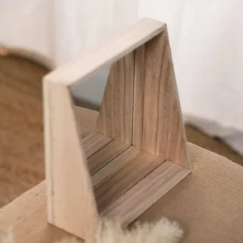 Zrcadlo Zrcadlo Today stojací obdélníkové, dřevěný rám 32 x 26 mm