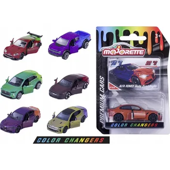 autíčko Majorette Autíčka Měnící Barvu Kia Perfomance Car