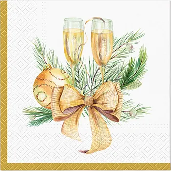 Papírový ubrousek Ubrousky PAW L 33x33cm Celebration time