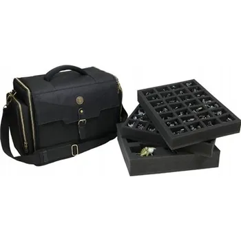 Cestovní taška Enhance Cestovní taška s pěnovým patrem pro 58 figurek - černá