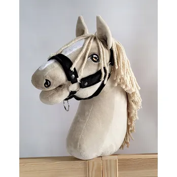 Hobby horsing Nastavitelná ohlávka pro koně Hobby Horse A3, černá