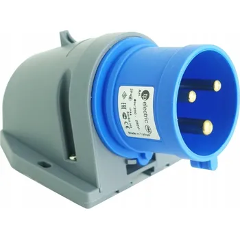 Elektrická zásuvka Úhlová zástrčka TP Electric 16 A 230 V