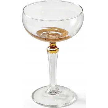 Sklenice Skleničky na likér, skleničky na martini, skleničky bílé víno, skleničky červené víno, koktejlové skleničky Libbey Imperfect bezbarvá, žlutá 250ml 2 ks