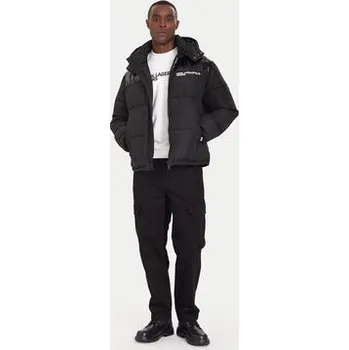 Karl Lagerfeld Jeans Zimní bunda A4M15031 Černá Regular Fit XXL