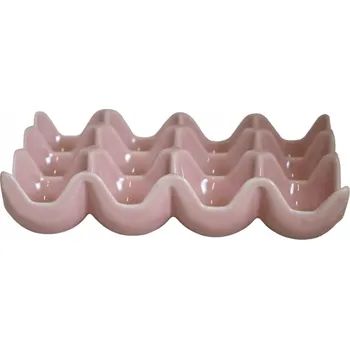 Talíř PODSTAVEC TALÍŘ NA VEJCE RŮŽOVÝ Velikonoce