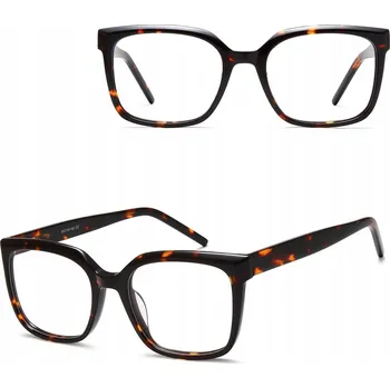 Brýlová obroučka DÁMSKÉ Čtvercové Acetátové Brýle dioptrické obroučky nedioptrické Flexi SUNOPTIC