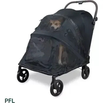 Kočárek pro psa Wonderfold Pet Kočárek PFL pro psy do 45 kg, black (WFPF1L-BLK)