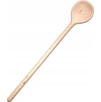 Vařečka Dřevěná lžíce kulatá 30 cm