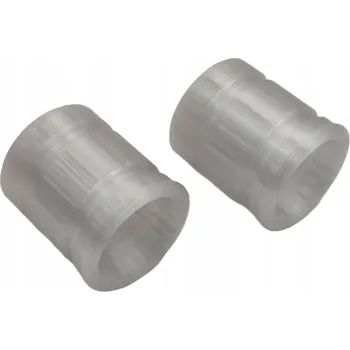 Cyklosvítilna Držák příslušenství/světla na gravel kolo, na vidlici, 2 ks, průhledný