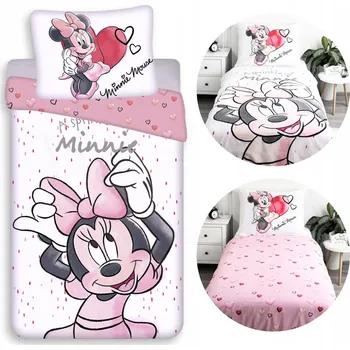 Povlečení Sada povlečení Disney 140 x 200 cm růžová