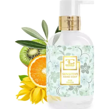 Mýdlo DEDRA SENSITIVE šetrné zvláčňující mýdlo pro citlivou pokožku SILK TOUCH 320 ml