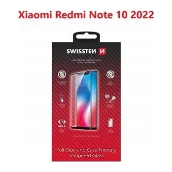 Pouzdro na mobilní telefon Swissten Redmi 10/Redmi 10 Tempered Glass 54501834/54501804 Glue - Black