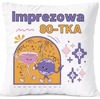 Polštář Dárek Polštář Birthday50 s potiskem bílý PoliDraw