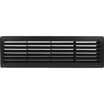 Větrací mřížka Ventilační mřížka Ventilační Bauster černá
