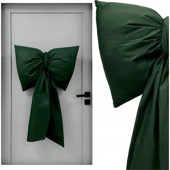 Vánoční dekorace VÁNOČNÍ MAŠLE na dveře vánočního MAŠLE VELKÁ XXL dekorace Polštář s velkou mašlí 100cm