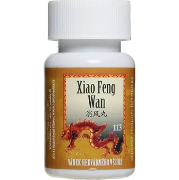 Přírodní produkt TCM BOHEMIA 113 - 100 VÁNEK HEDVÁBNÉHO VĚJÍŘE - XIAO FENG WAN