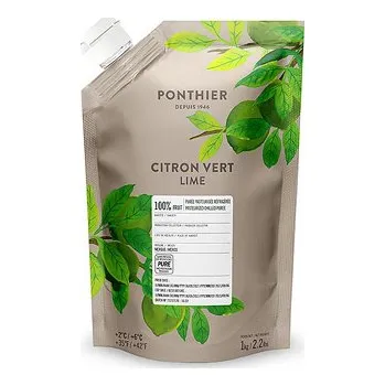 Bosfood Limetkové pyré neslazené, Ponthier 1kg