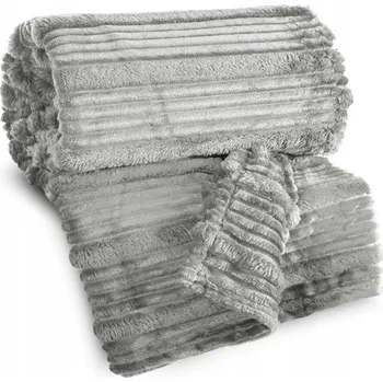 Prostěradlo Deka Eurofirany polyester 150 cm x 200 cm šedá