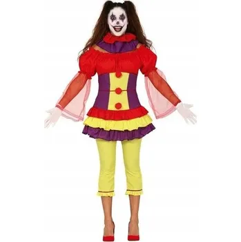 Karnevalový kostým Kostým klauna, šaty velikost L (42-44)
