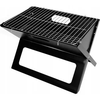 Zahradní gril Zaparkorun Kufříkový skládací gril na dřevěné uhlí BBQcase