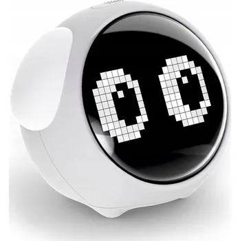 Budík Dětské hodinky s podsvícením, budíkem, Emoji LED digitální budík USB